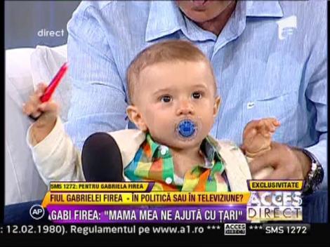 Imagini de colectie de la prima petrecere a lui David Petru, fiul Gabrielei Firea!