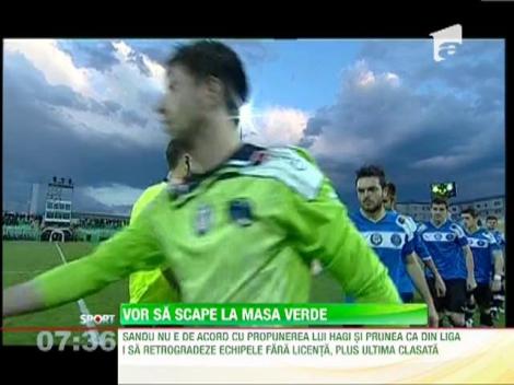 Hagi si Prunea vor sa ramana in Liga I