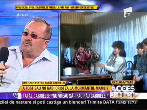 Eugeniu Cristea: "O dau in judecata pe "mama adoptiva" a Gabrielei"