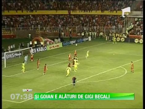 Dorin Goian e alaturi de Gigi Becali