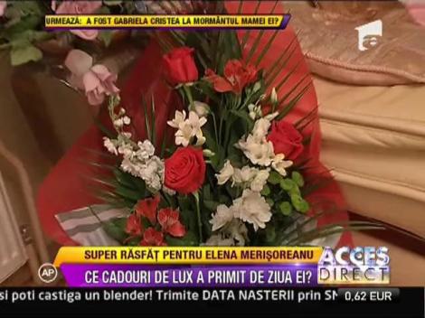 Ce cadouri a primit Elena Merisoreanu de ziua ei!