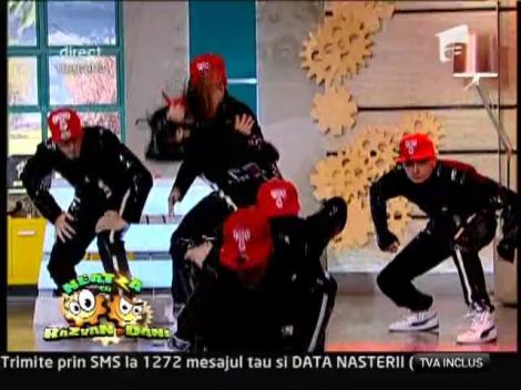 Trouble Crew Romania, miscari de dans nebune