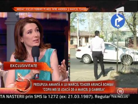 Presupusa amanta a lui Marcel Toader, Andreea Bordianu: "Am fost atrasa in jocul lui"