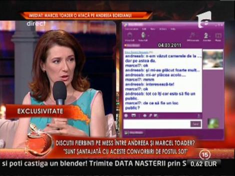 Andreea Bordianu, presupusa amanta a lui Marcel Toader: "Mi s-a parut ca se simtea singur"