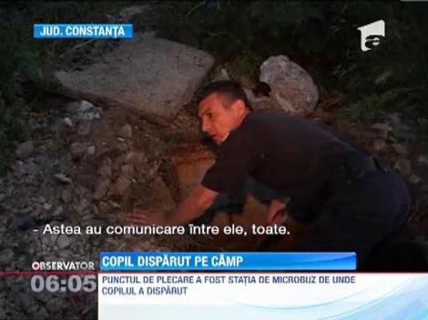 Copil disparut la Medgidia: Un caine ciobanesc german l-a gasit dupa 5 ore