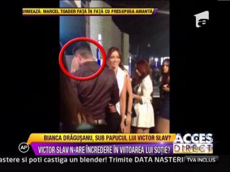 Victor Slav i-a interzis Biancai Dragusanu sa mearga singura in club