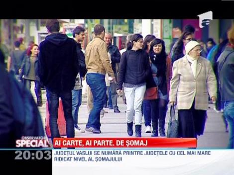 Vaslui: Din 2.000 de tineri care au obtinut diploma de bacalaureat, doar 68 au reusit sa se angajeze