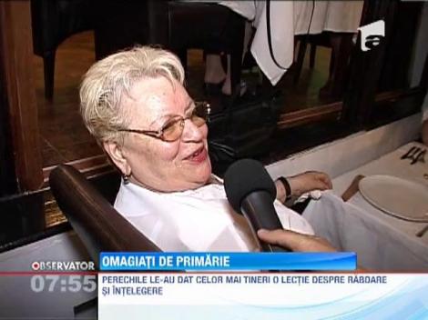 Zeci de cupluri de bucuresteni si-au sarbatorit nunta de aur