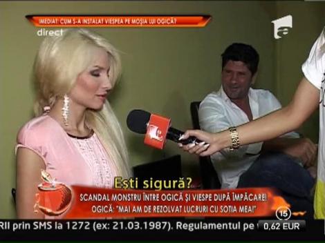 Stelian Ogica: "Mai am de rezolvat lucruri cu sotia mea"