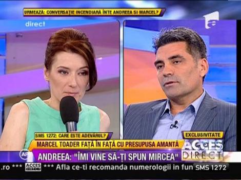 Confruntare exploziva! Marcel Toader, fata in fata cu presupusa amanta