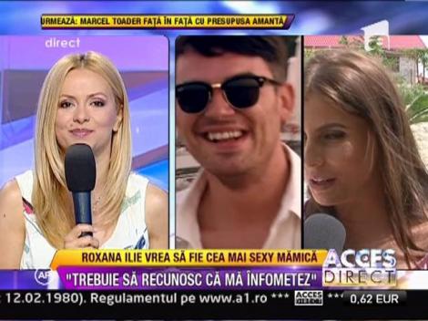 Roxana Ilie vrea sa devina cea mai sexi mamica!