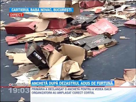 UPDATE Furtuna violenta in Bucuresti! 18 persoane au fost ranite