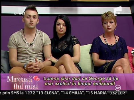 Alin: "Niciodata nu am incercat sa ma apropii de George!"