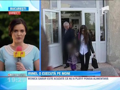 Monica Gabor va fi executata silit pentru neplata pensiei alimentare
