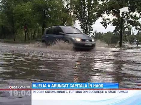 Vijelia a aruncat Capitala in Haos