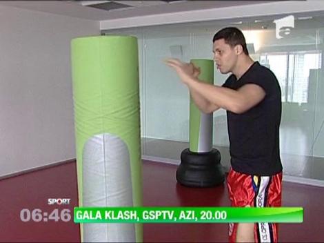 Razvan Benche si Razvan Ghita se lupta in gala Klash