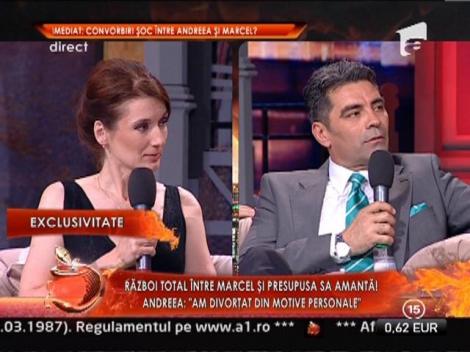Andreea Bordianu: "Am divortat din motive personale"
