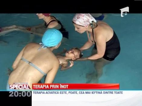 Terapie acvatica pentru cei care nu se pot bucura de viata cu tot trupul