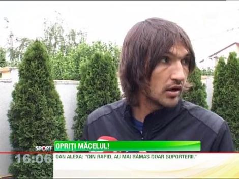 Dan Alexa: "Din Rapid, au mai ramas doar suporterii!"
