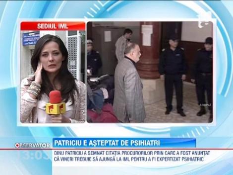 Dinu Patriciu este asteptat la IML pentru expertiza psihiatrica