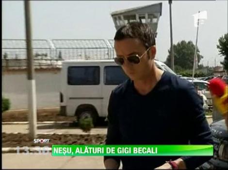 Nesu, alaturi de Gigi Becali