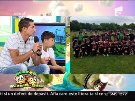 Echipa de copii sustinuta de Gazeta Sporturilor, la Neatza