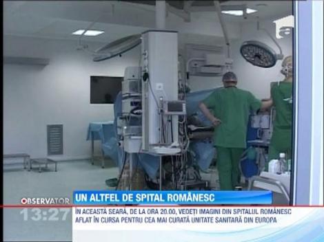 Un spital din Brasov este in cursa pentru cel mai curat spital din Europa