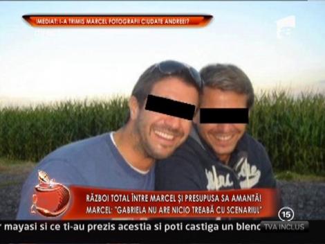 Andreea Bordianu prezinta pozele pe care Marcel Toader, sustine ea, i le-a trimis pe Internet