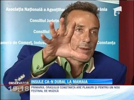 In Mamaia, autoritatile vor sa construiasca doua insule artificiale