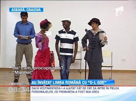 Celebrele replici din opera "Domnul Goe", rostite de straini