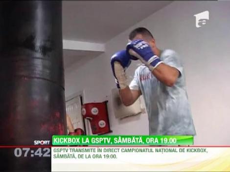 Sambata, de la ora 19:00, Campionatul National de Kickbox, la GSPTV