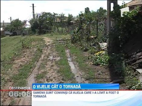 UPDATE / Sat din Galati devastat de furtuna