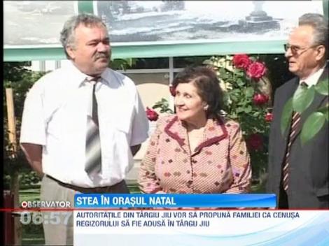 Sergiu Nicolaescu, stea pe Aleea Celebritatilor din Targu-Jiu