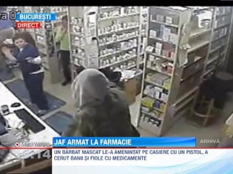 Jaf armat la o farmacie din Bucuresti