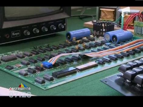 Unul dintre primele calculatoare Apple, vandut la o licitatie cu peste 500.000 de euro