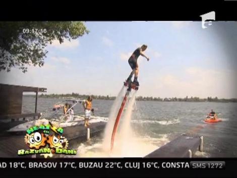 FlyBoard, un nou mod placut de a petrece timpul liber