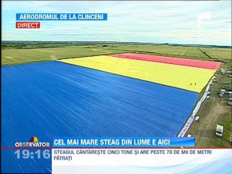 UPDATE / Romania are cel mai mare steag din lume
