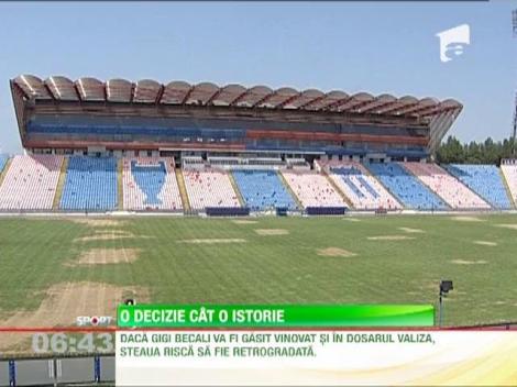 Gigi Becali afla astazi sentinta din cazul "Valiza". Steaua poate fi retrogradata