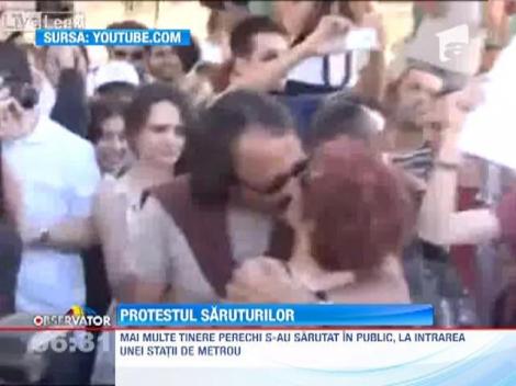 Protestul saruturilor la Ankara