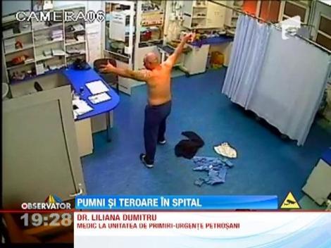 UPDATE / Un brancardier si un agent de paza, batuti in incinta spitalului din Petrosani
