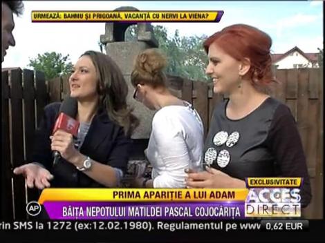 Prima aparitie a nepotului Matildei Pascal Cojocarita