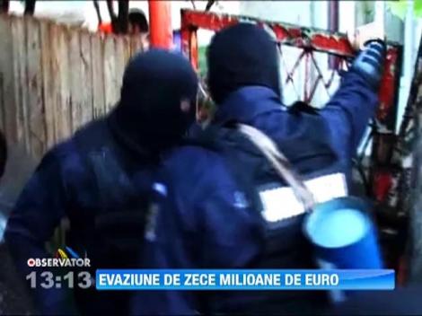 Mascatii au ridicat mai multe persoane acuzate de evaziune si spalare de bani in Bucuresti si alte 14 judete