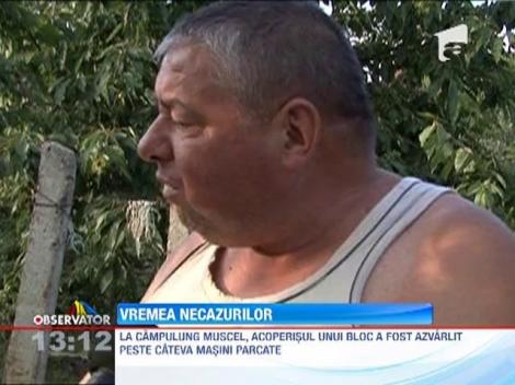 In judetul Cluj, un sat intreg a fost devastat de grindina
