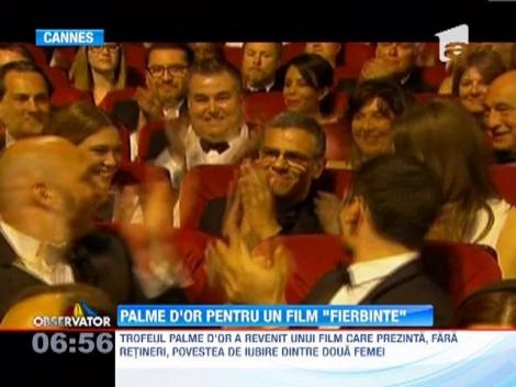 Filmul "La Vie d'Adele", castigator al trofeului Palme d'Or