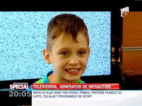 Televizorul, generator de infractori