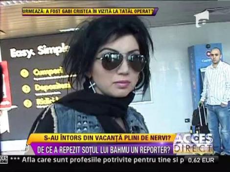 Adriana Bahmuteanu si Silviu Prigoana sau intors din vacanta plin de nervi