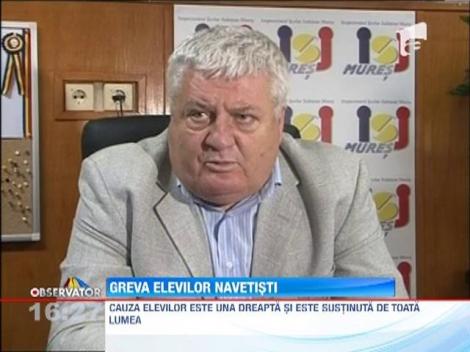 Elevii navetisti de la o scoala din Mures au intrat in greva