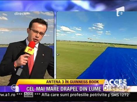 Romania detine cel mai mare drapel din lume!