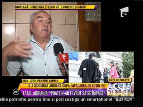Tatal Adrianei Bahmuteanu: "Silviu Prigoana o batea pe Adriana"