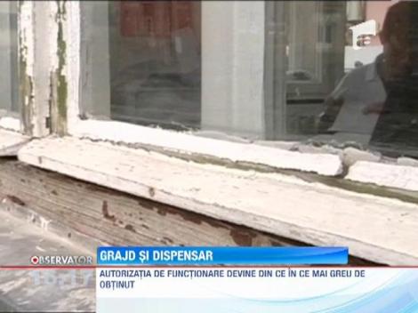 Singurul dispensar medical dintr-o comuna clujeaza sta sa se darame